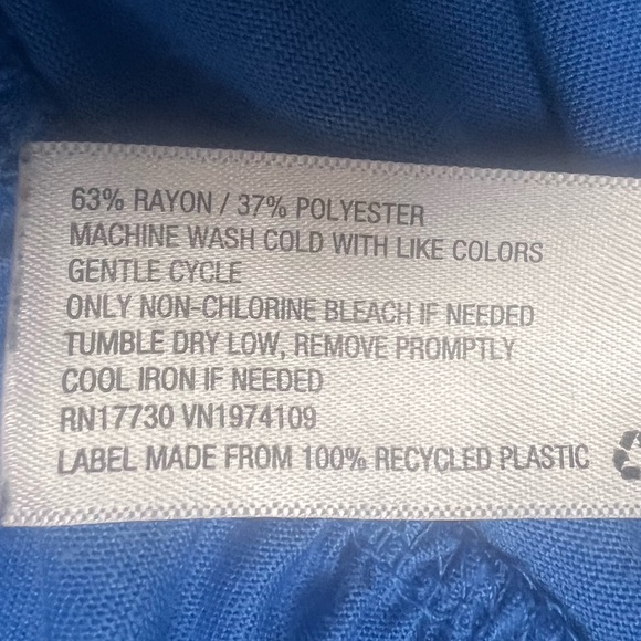 Blue Ruffle Tank Top! - Picture 14 of 14